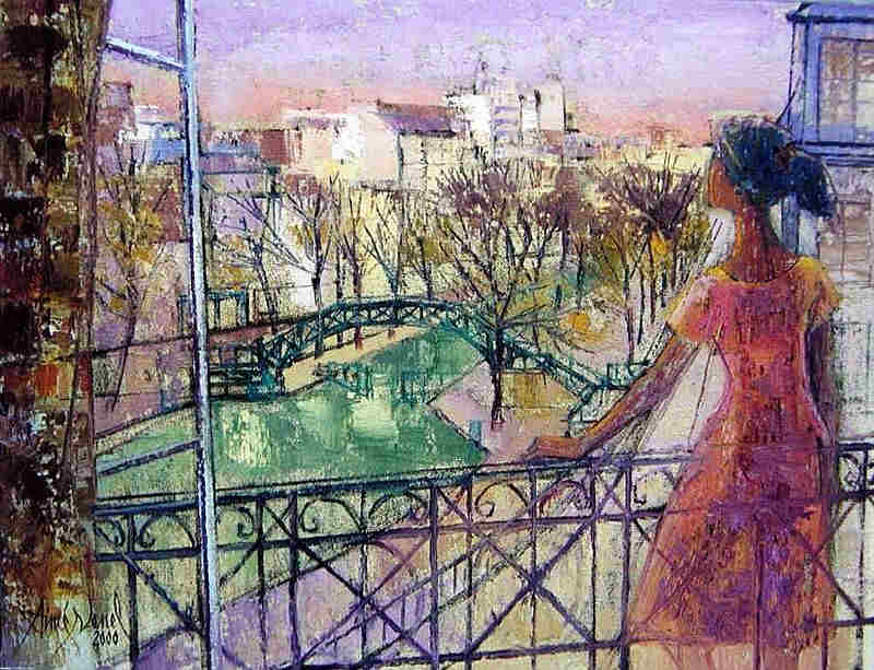 Le canal St-martin par Aim&eacute; Venel