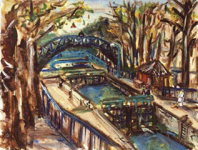 Eric Van&ccedil;on Canal St-Martin