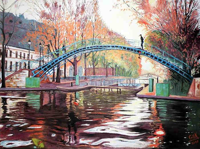 Le canal St-Martin par Gym