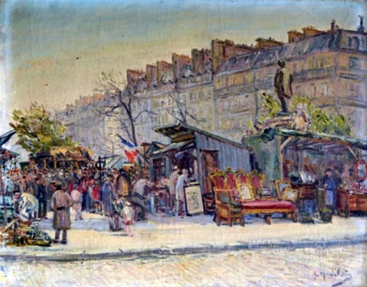 foire &agrave; la ferraille bd Richard Lenoir Gustave Madelain