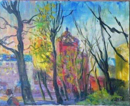Eglise des Abbesses par Jules Couez