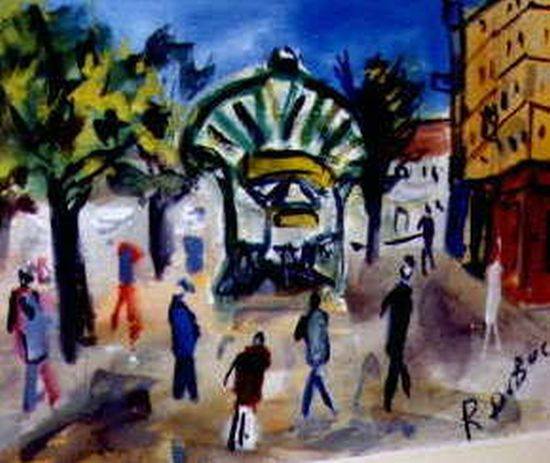 M&eacute;tro Abbesses par Roland Dubuc