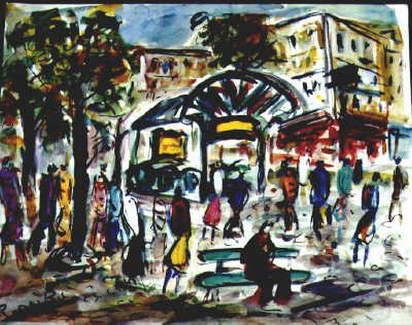 M&eacute;tro Abbesses par Roland Dubuc