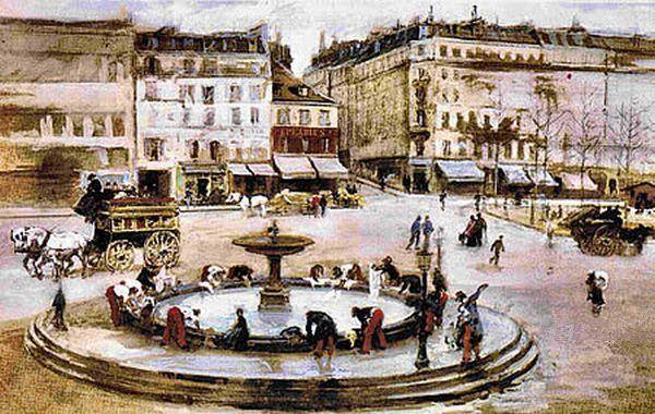 La Place Pigalle  vers  1880