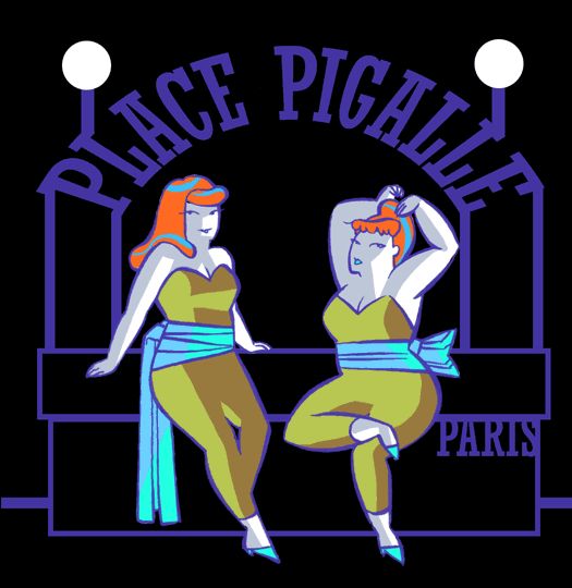 Women of Pigalle by Dylan Mekonis