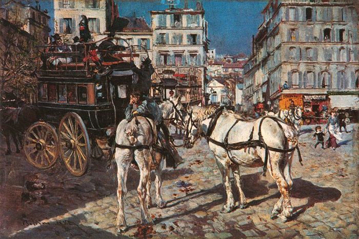 Omnibus place Pigalle  par  