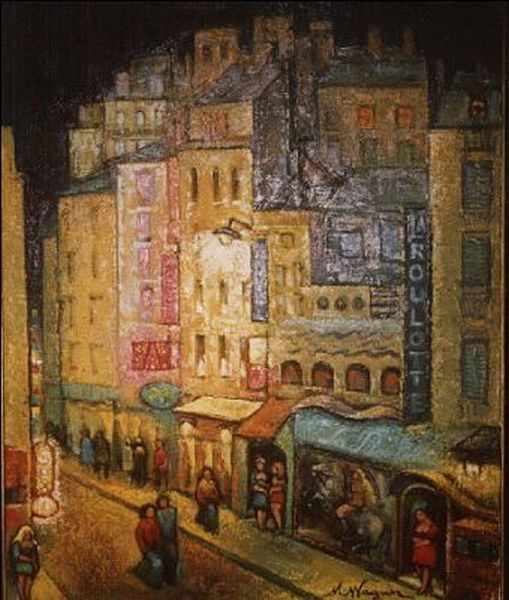 Rue Pigalle par Madeleine Wagner