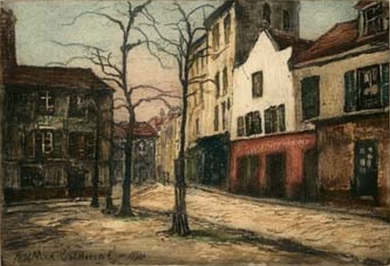  Place du Tertre,la M&egrave;re Catherine par Jacqueline Remon