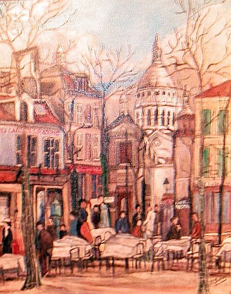 Place du Tertre par Jean-Pierre Sahuc