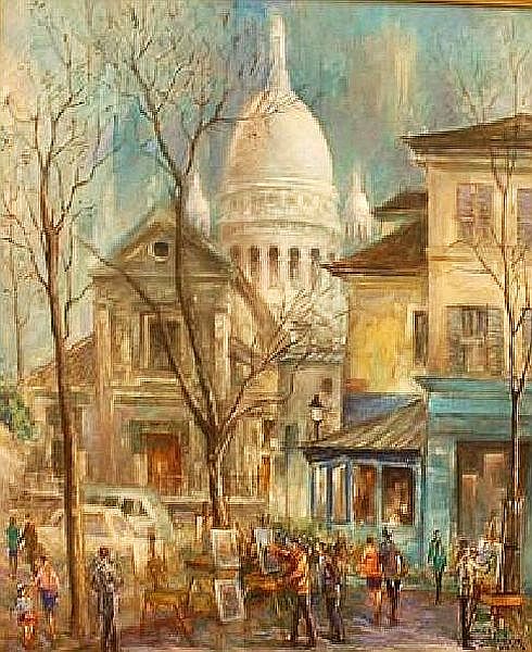 Place du Tertre par Jos&eacute; Galvan