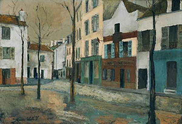 Place du Tertre par Maurice Utrillo