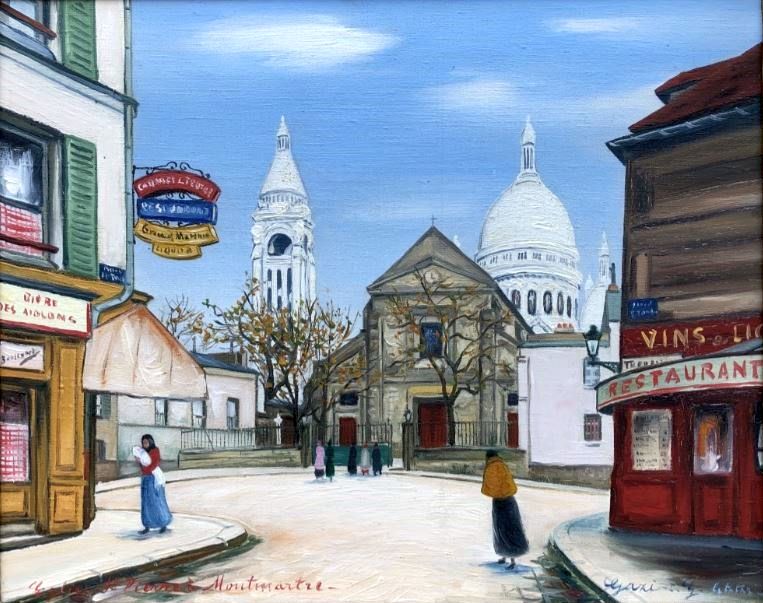 Place du Tertre &agrave; Montmartre par Merio Ameglio
