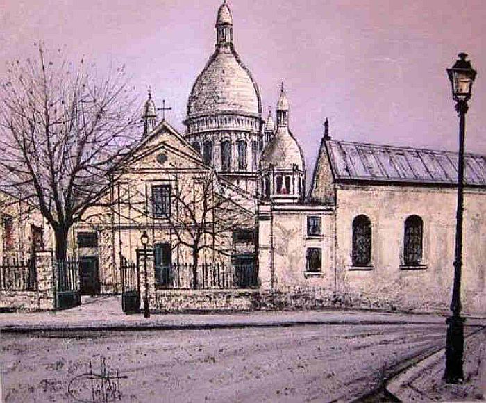 Eglise St-Pierre sur la Butte Montmartre par Guy Dessapt