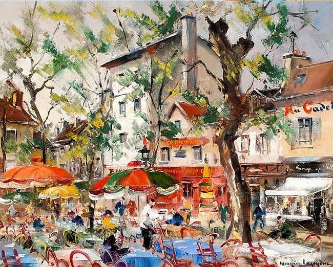Place du Tertre par Maurice Legendre
