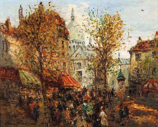 Place du Tertre &agrave; Montmartre par Merio Ameglio