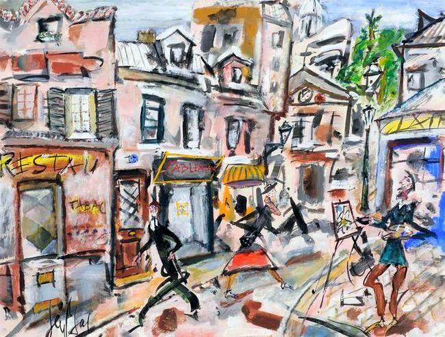 Place du Tertre par Gen Paul