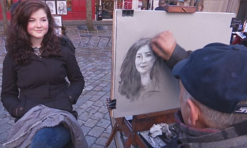 Portraitiste place du Tertre