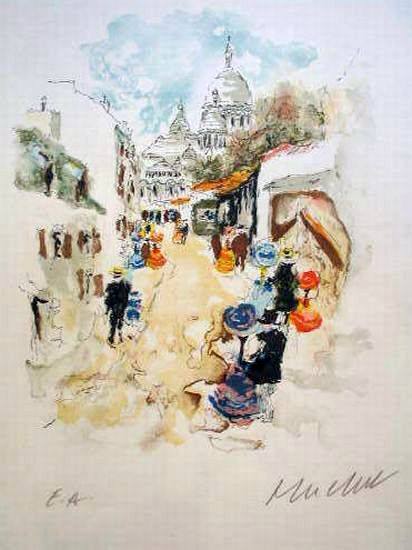 Le Sacr&eacute;-Coeur  par Urbain Huchet