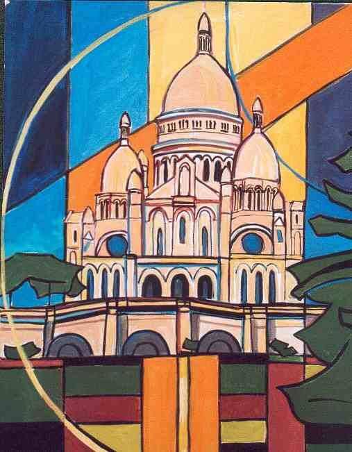 le Sacr&eacute;-Coeur  par laurent Veyretout