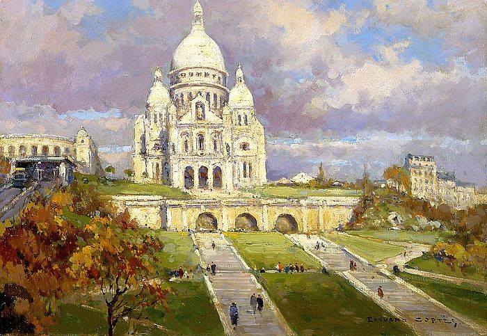 Le Sacr&eacute;-Coeur  par Edouard L&eacute;on Cort&egrave;s