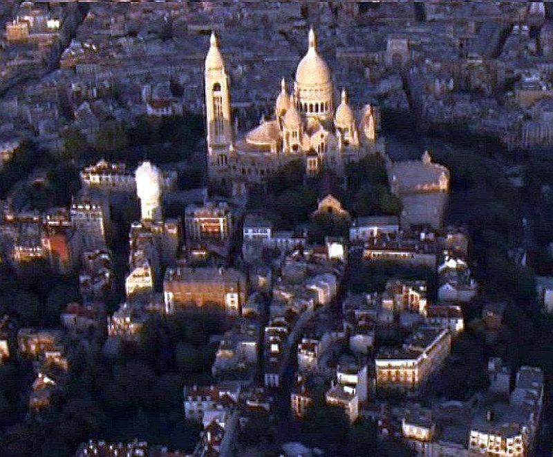 Vue du Sacr&eacute;-Coeur Paris