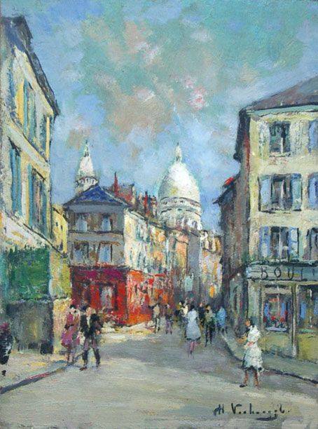 Rue Norvins par Charles Verbrugghe