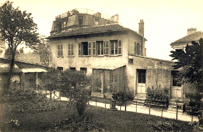 Maison de Berlioz  22, rue du Mont Cenis dans les ann&eacute;es 1910