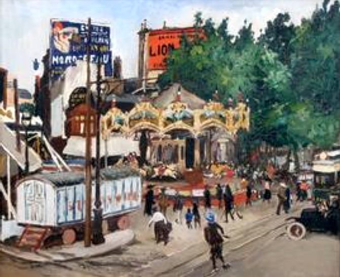 Place Blanche par Marcel Leprin