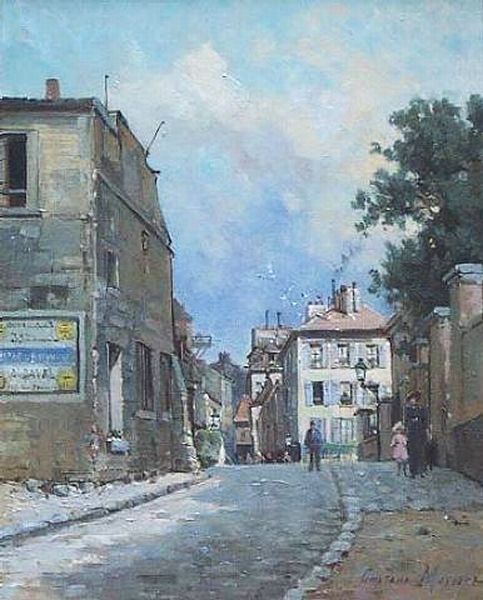 Rues Norvins par Gustave Mascart