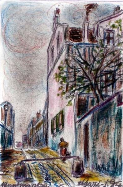 Rue du Mont Cenis par Gazi le Tatar