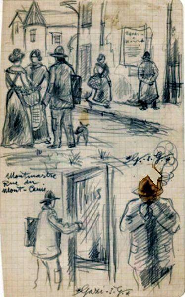 Rue du Mont Cenis par Gazi le Tatar