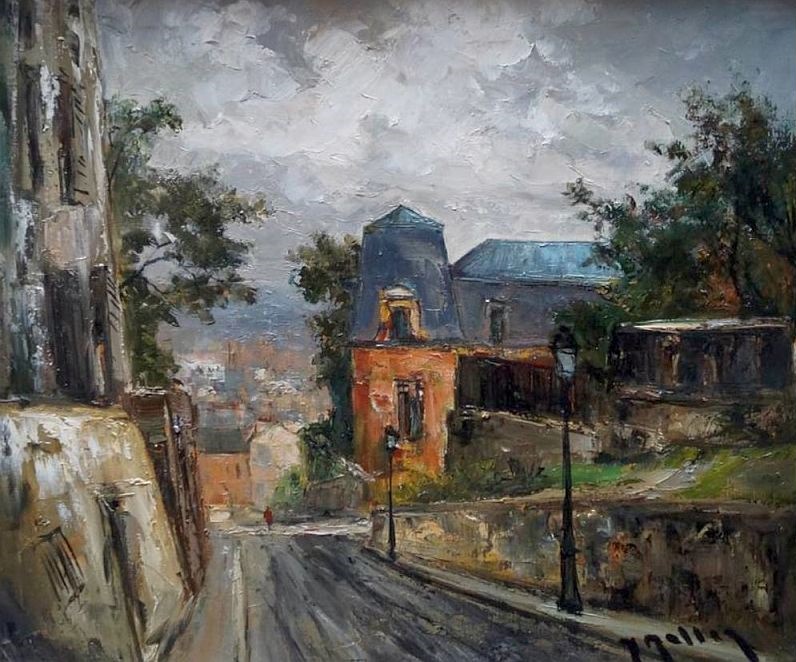 Rue des Saules par Antoine Blanchard