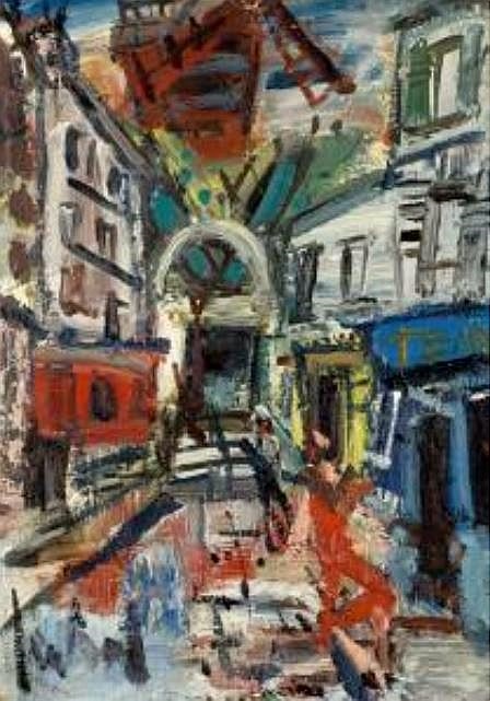 rue Tholoz&eacute; par  Gen Paul
