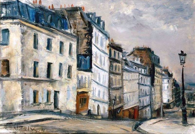 La  rue Lepic par Ludovic Piette
