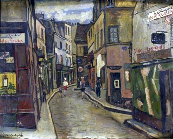 Rue Norvins apar Nathan Grunsweigh