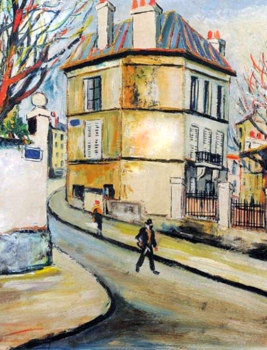 Rue Ravignan par  Elis&eacute;e Maclet