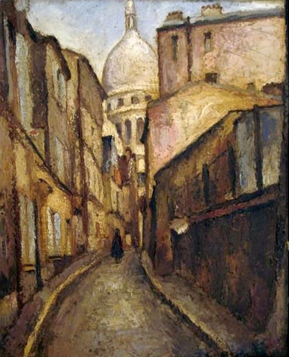 Rue Sainte-Rustique par C&eacute;sar Bron