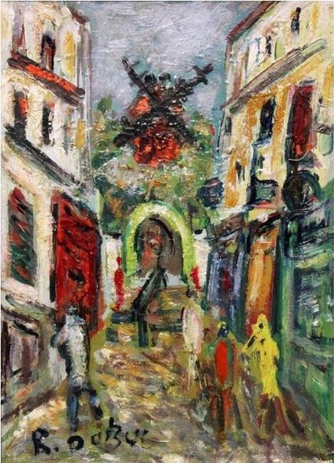 rue Tholoz&eacute; par  Roland Dubuc