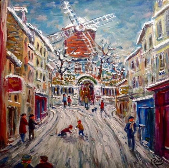 rue Tholoz&eacute; par   Jacques Ruiz