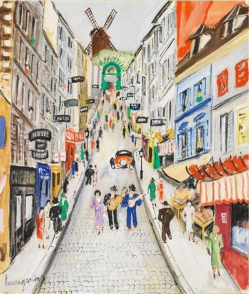 rue Tholoz&eacute; par  Lucien G&eacute;nin