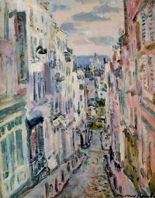 rue Tholoz&eacute; par   Ramon Moscardo