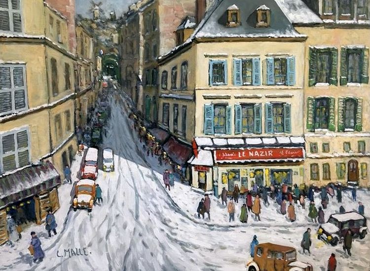 rue Tholoz&eacute; par  Charles Malle