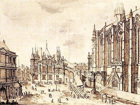 Ancienne cour des comptes et  sainte  Chapelel Paris