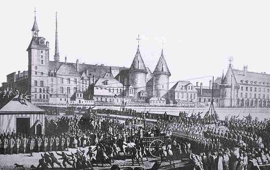 La Conciergerie en 1790