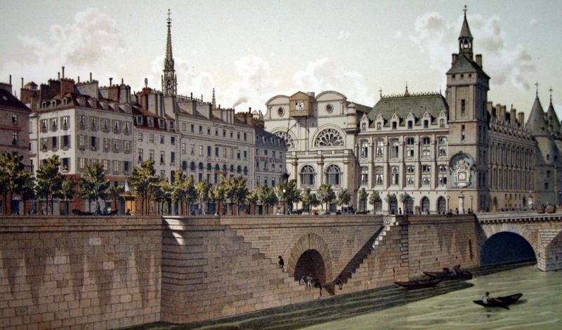 Evolution du  quai aux Corses Paris