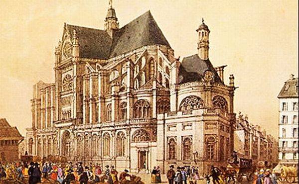 St-Eustache  sous la R&eacute;volution