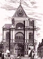 Eglise St-Eustache Paris &agrave; l'origine