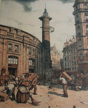 Ancienne Bourse du Commerce Paris par TF Simon 