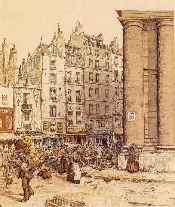 Eglise St-Eustache par TF Simon