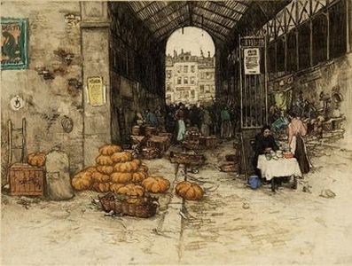 l'entr&eacute;e des Halles par Tavik Frantisek Simon
